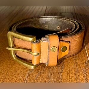 Vintage full grain leather 97 cm